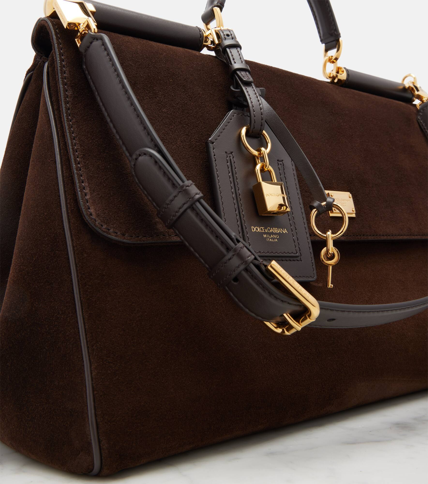Sicily Large suede tote bag - 6