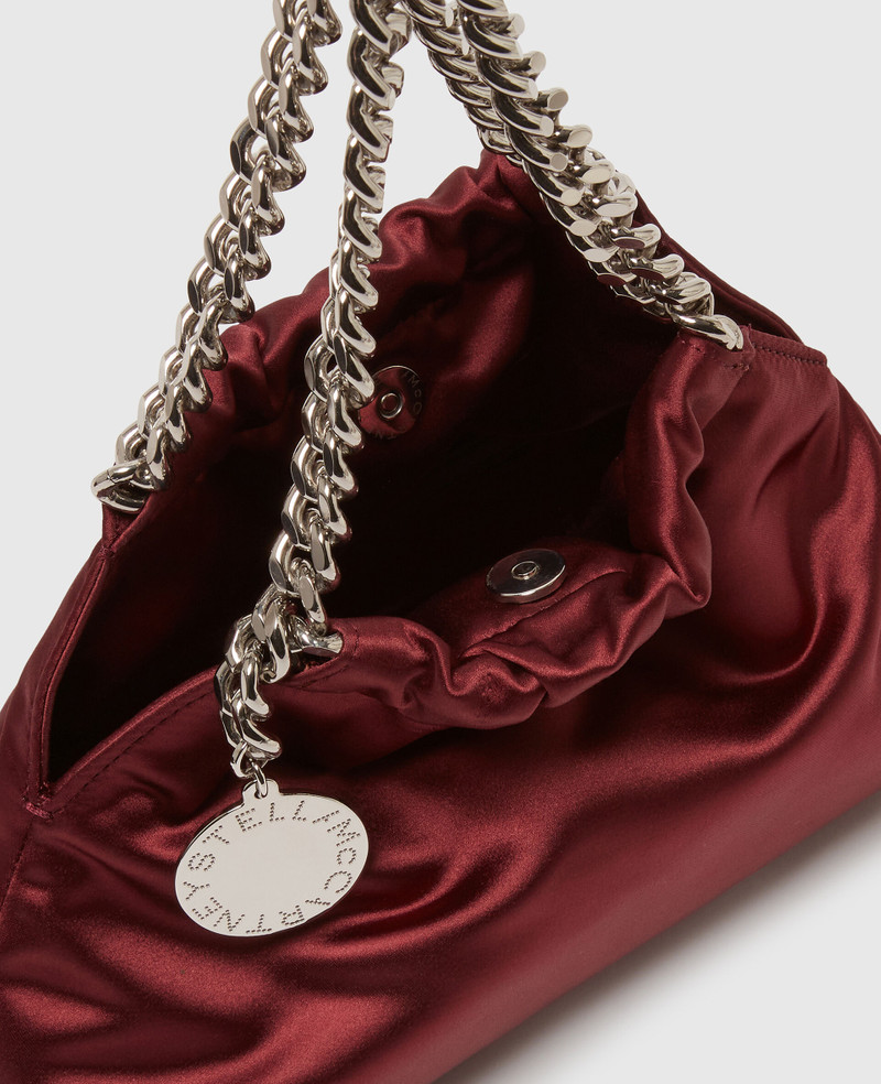 Falabella Satin Drawstring Crossbody Bag 4