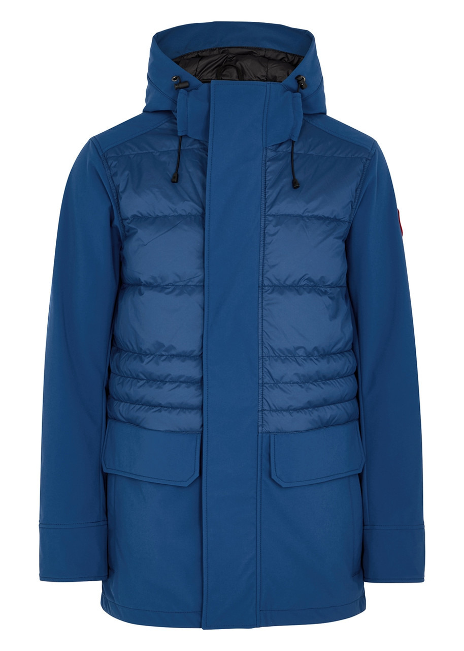 Breton blue quilted Tri-Durance shell jacket - 1