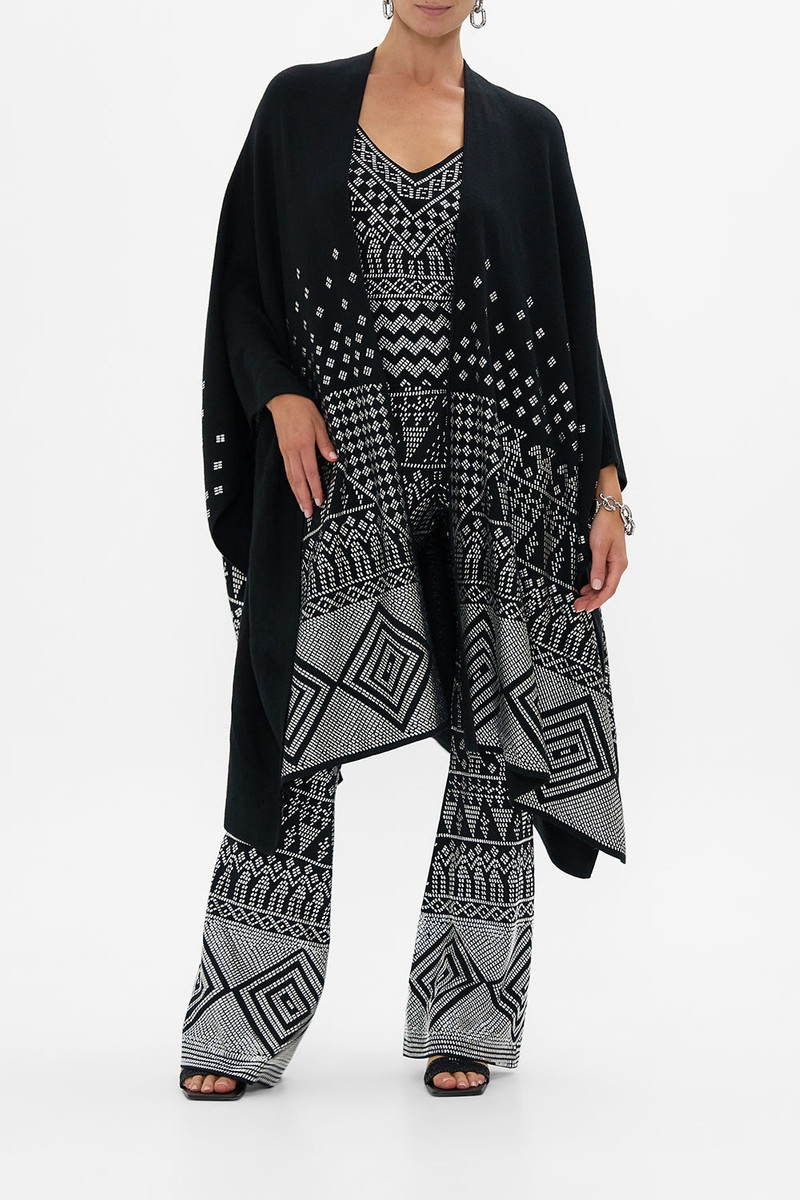 JERSEY FLARE PANT WITH ALL OVER HOTFIX 7
