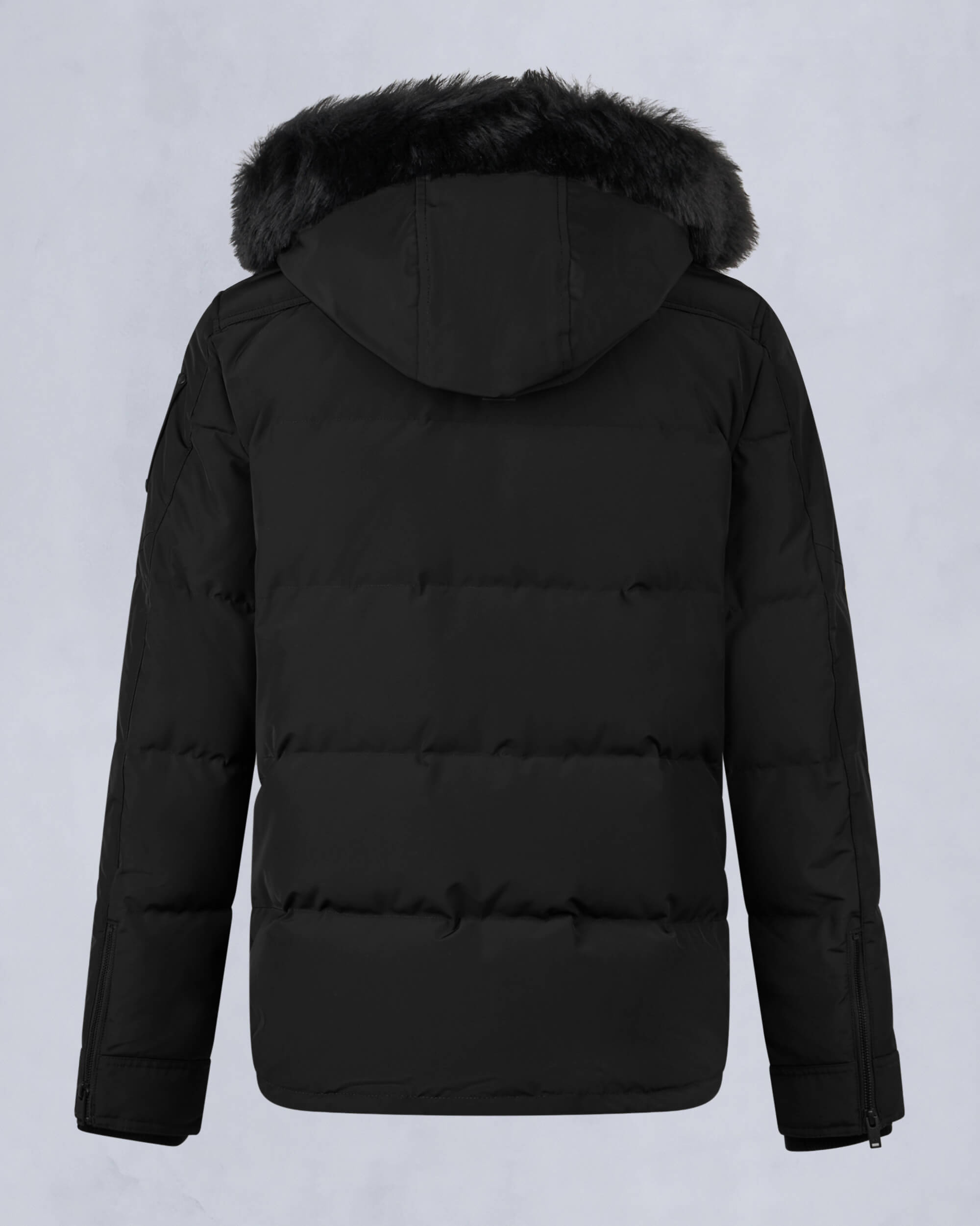 ONYX ROUND ISLAND SHEARLING DOWN JACKET - 6
