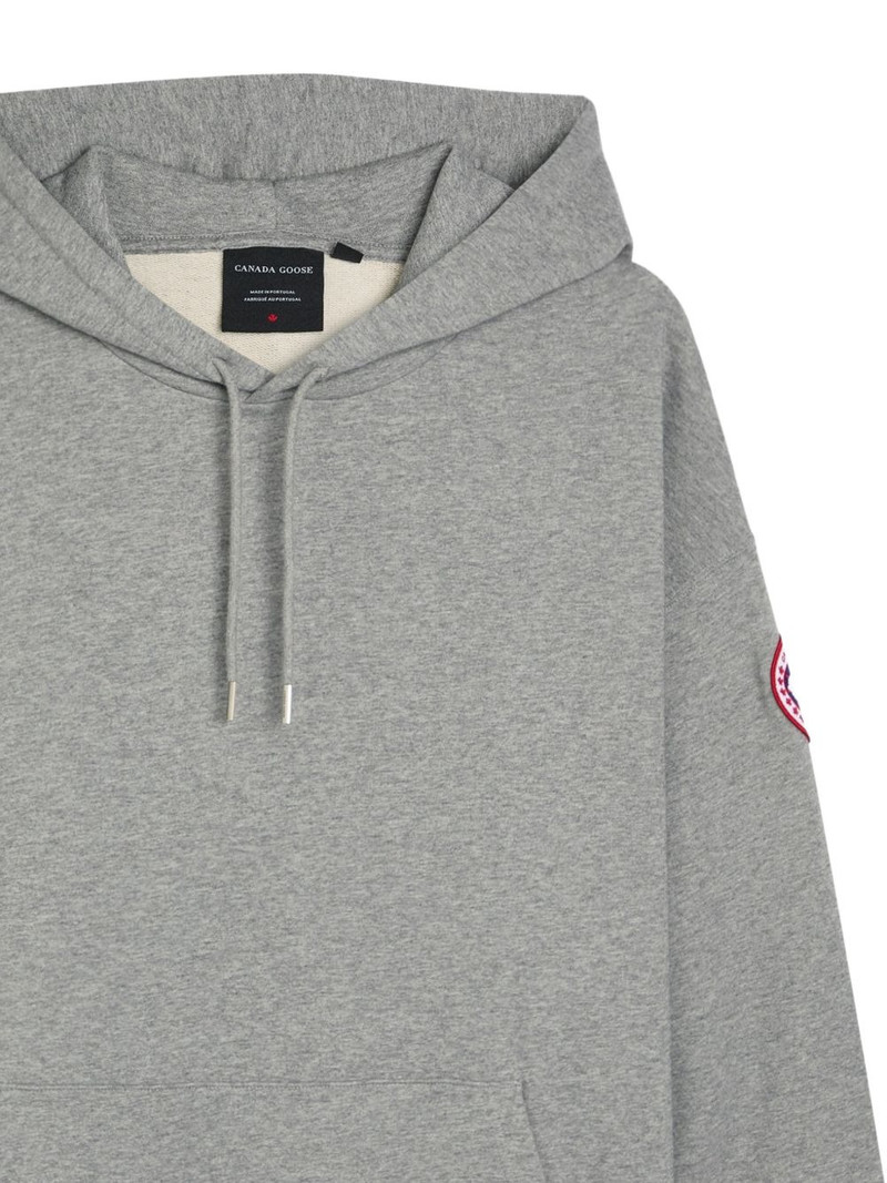 Canada Goose logo-patch hoodie outlook