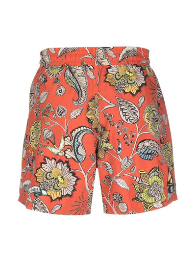 Etro floral-print swim shorts outlook