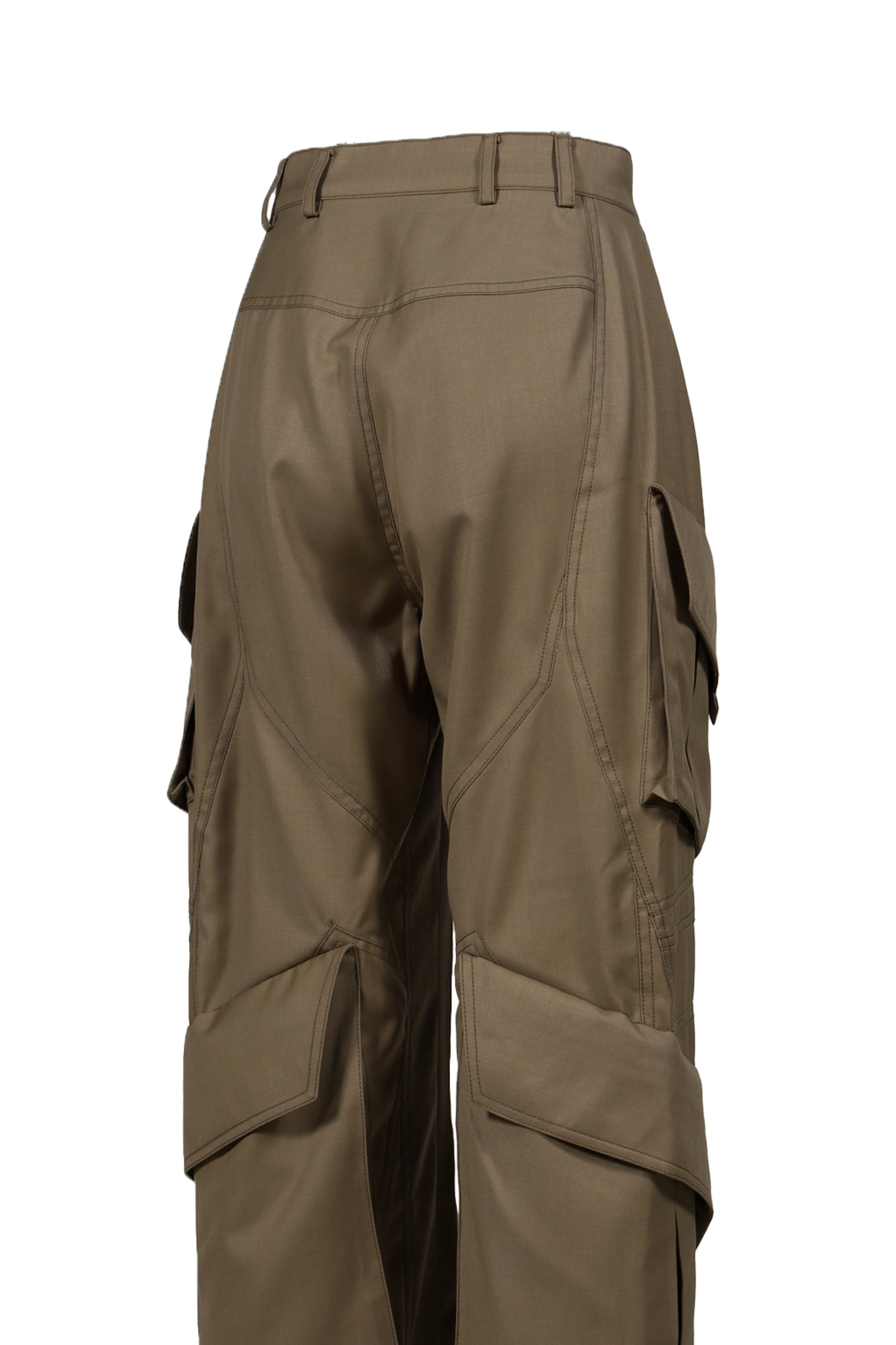ROSE CARGO PANTS / BEIGE - 5