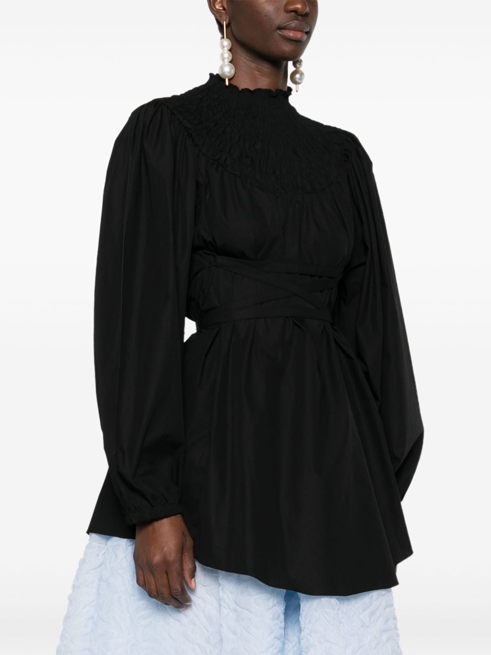 smocked blouse - 3