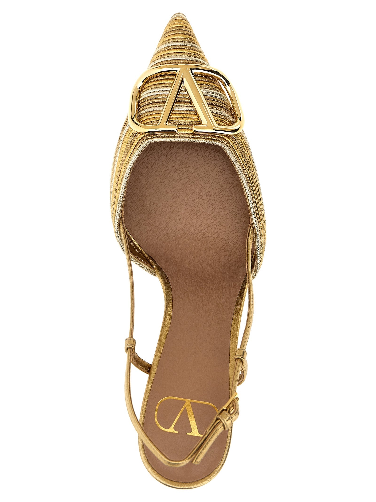 サンダル・ミュール VALENTINO Multicolor nappa leather VLogo Signature pumps 0400022245542_PINKMULTICOLOR?