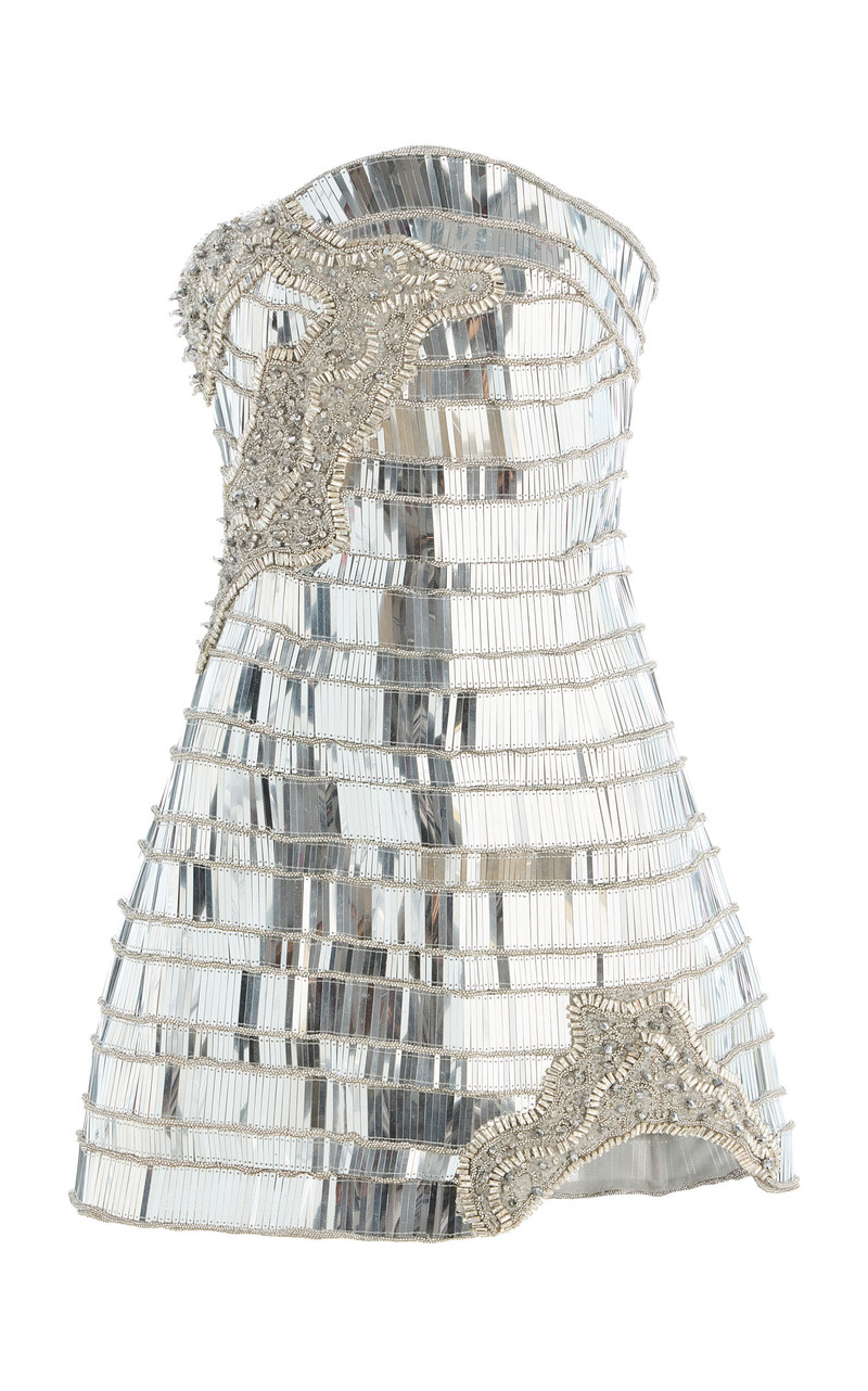 Exclusive Ariel Embellished Tulle Mini Dress 1