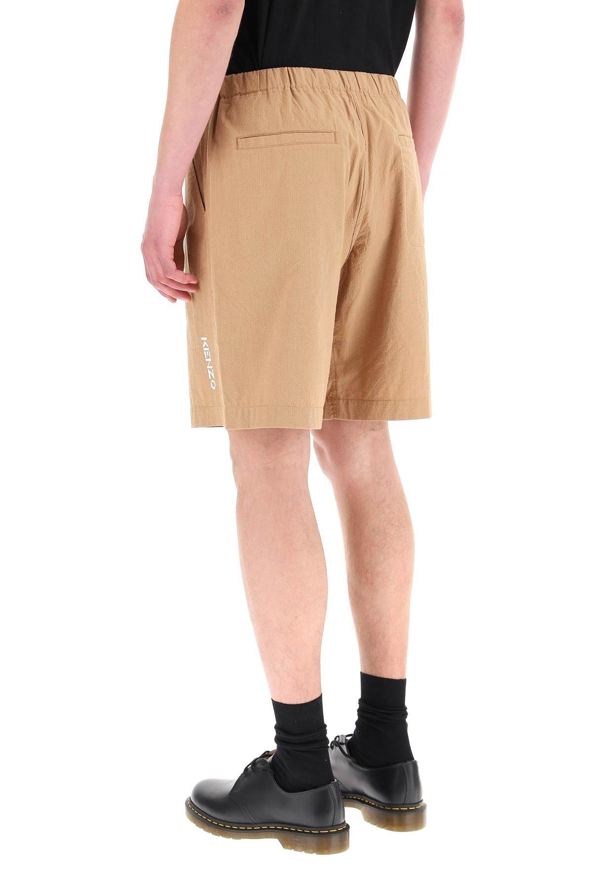 COTTON SHORTS WITH LOGO - 4