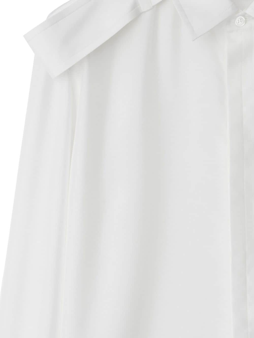 long-sleeve silk shirt - 3