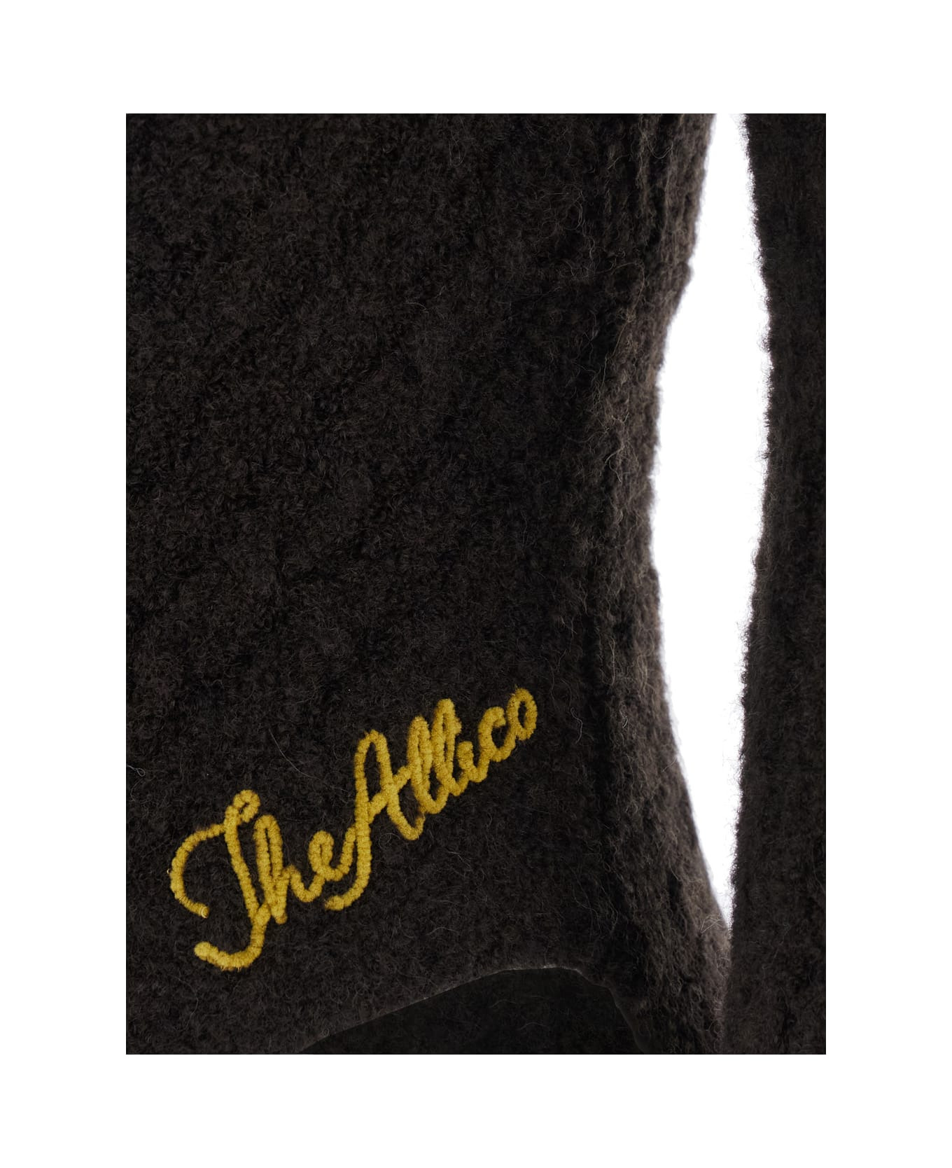 Cable Wool Mix Knit Sweater - 3