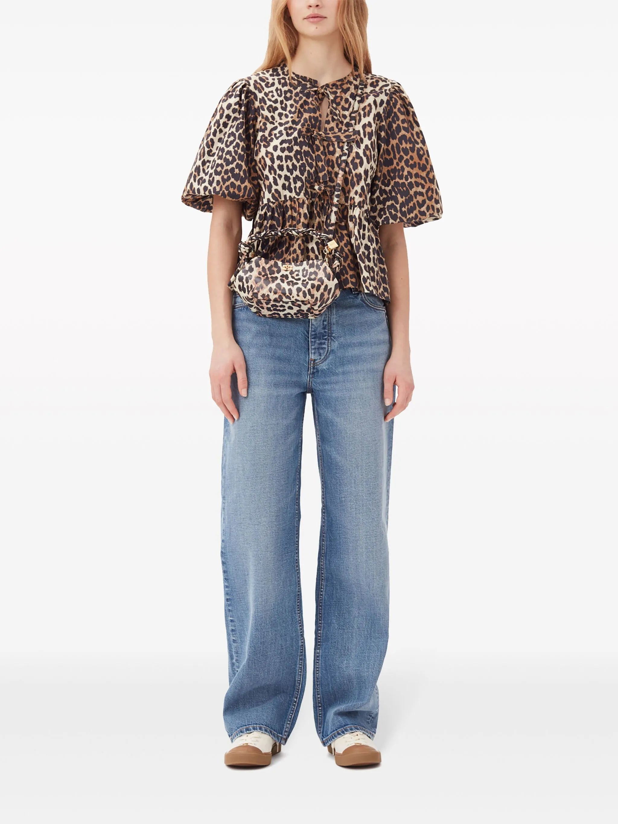 Bou leopard-print mini bag - 4