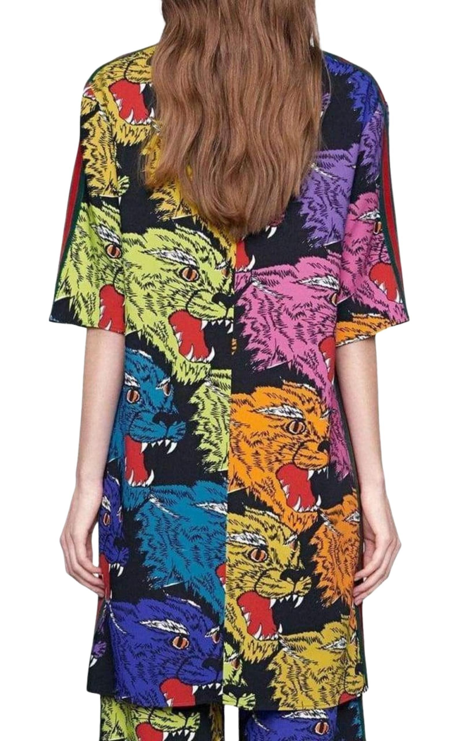 Tiger Face Tunic Dress - 3