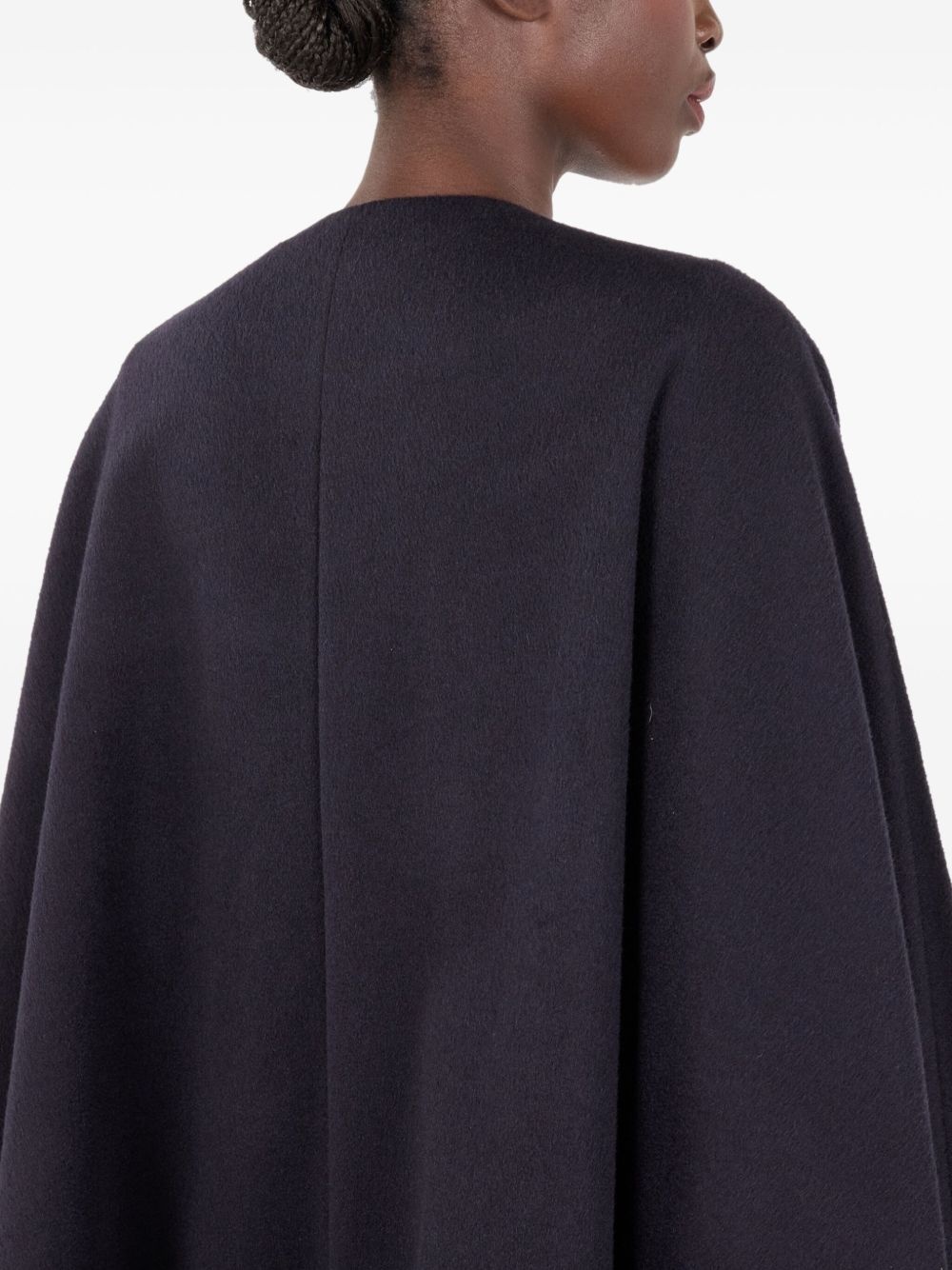 cashmere-blend cape - 6