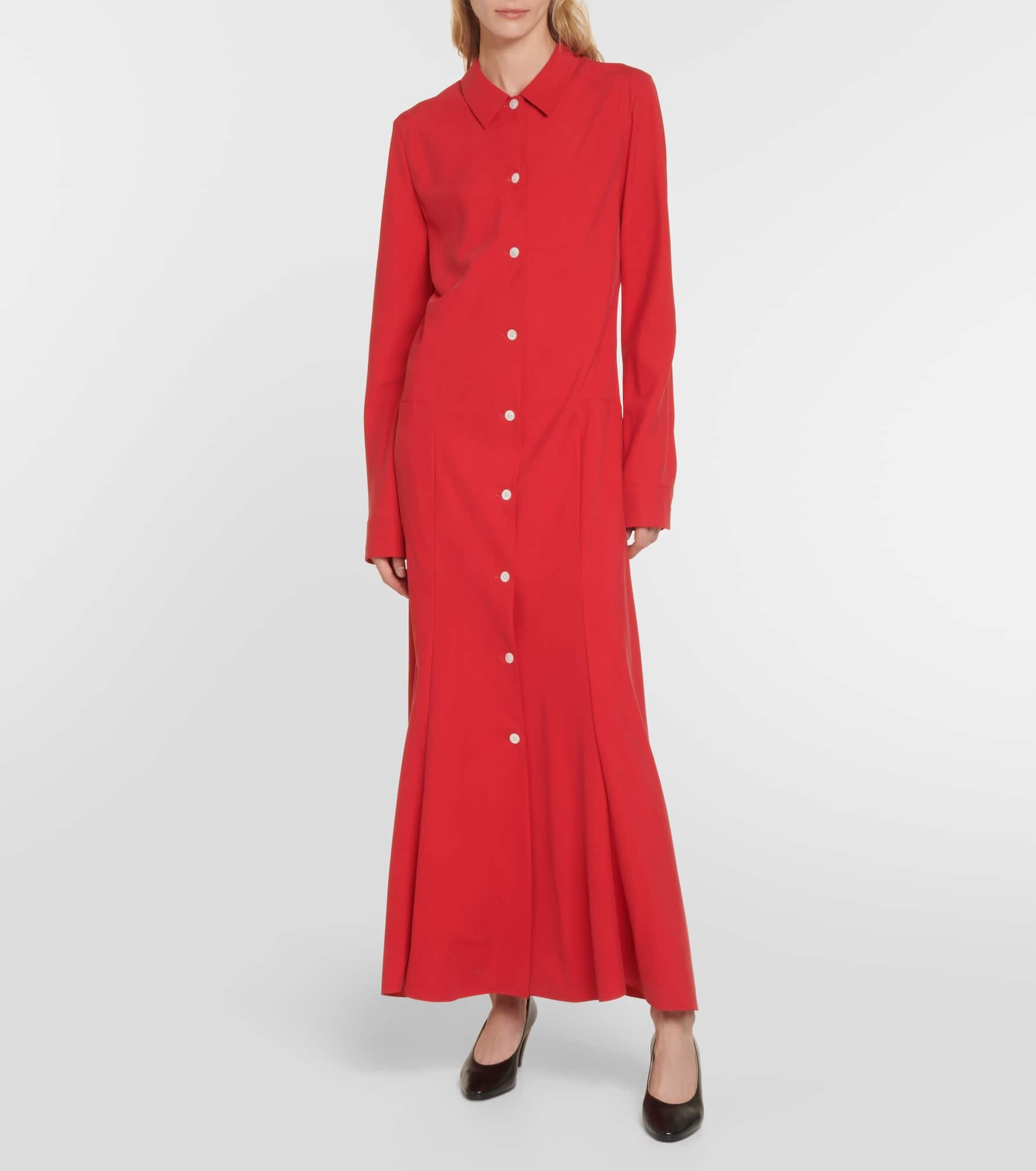 Myra silk shirt dress - 2