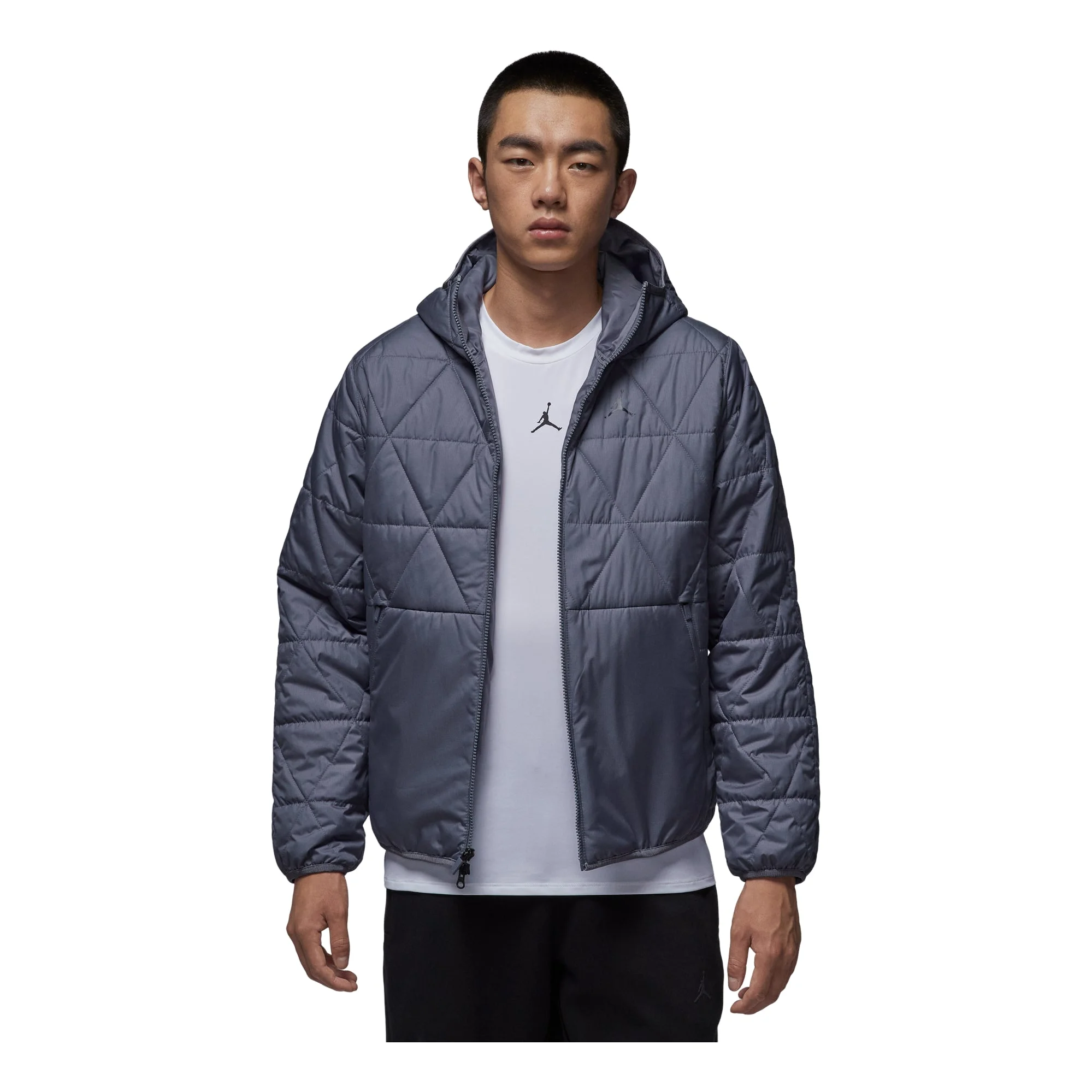 Air Jordan Sport Therma-Fit Jacket 'Light Charcoal Gray' FZ3163-075 - 1