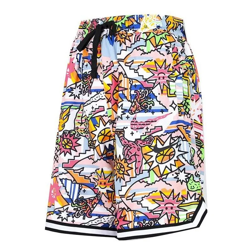 Nike Full Print Cartoon Pattern Casual Breathable Sports Shorts DV3449-010 - 1