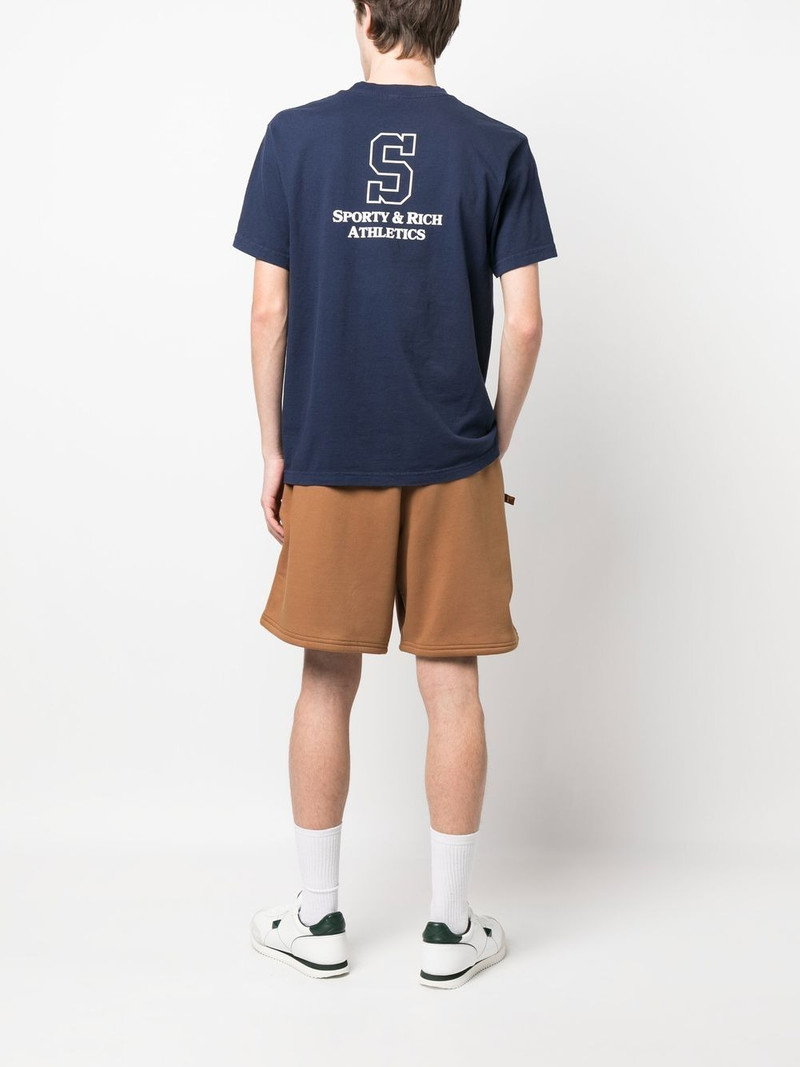 Sporty & Rich logo-print T-shirt outlook