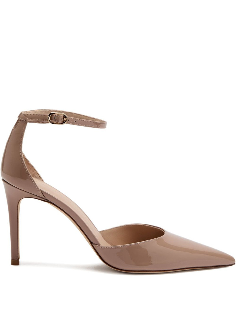 85mm Power Strap heeled pumps 1