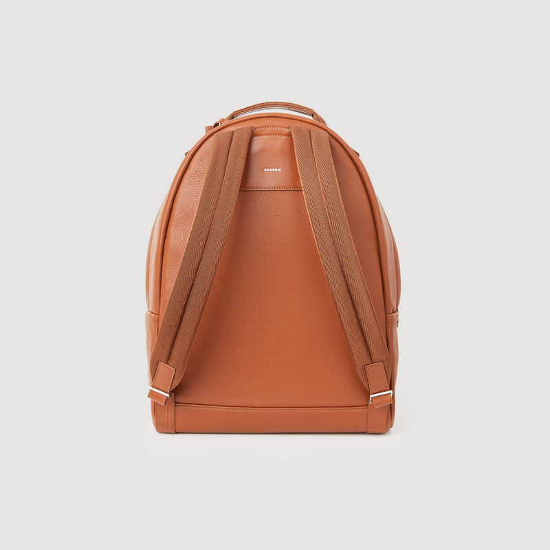 Coated canvas backpack 3