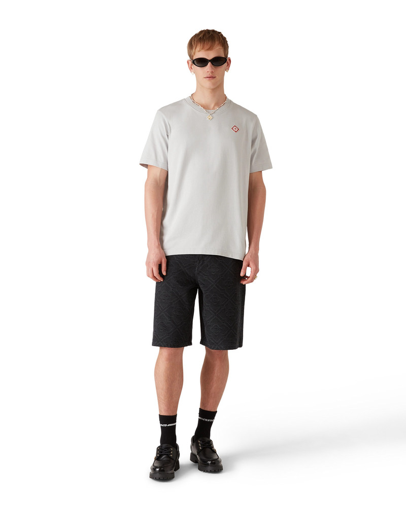 CASABLANCA Diamond Logo Short Sleeve T-Shirt outlook