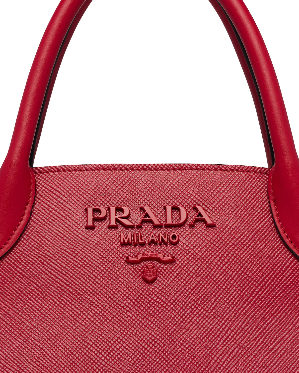 Small Saffiano Leather Prada Monochrome Bag - 6