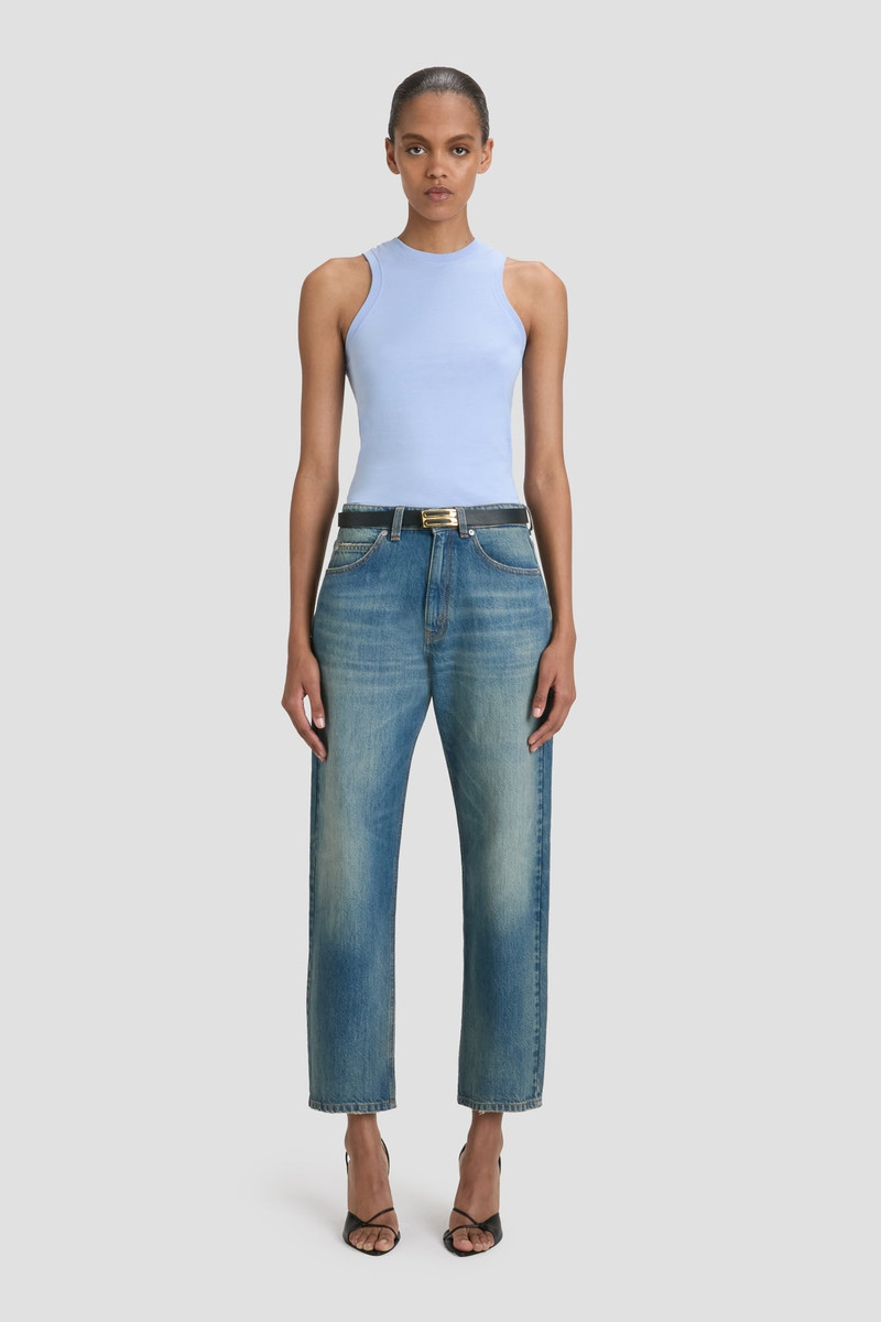 Victoria Beckham Tank Top Delphinium outlook