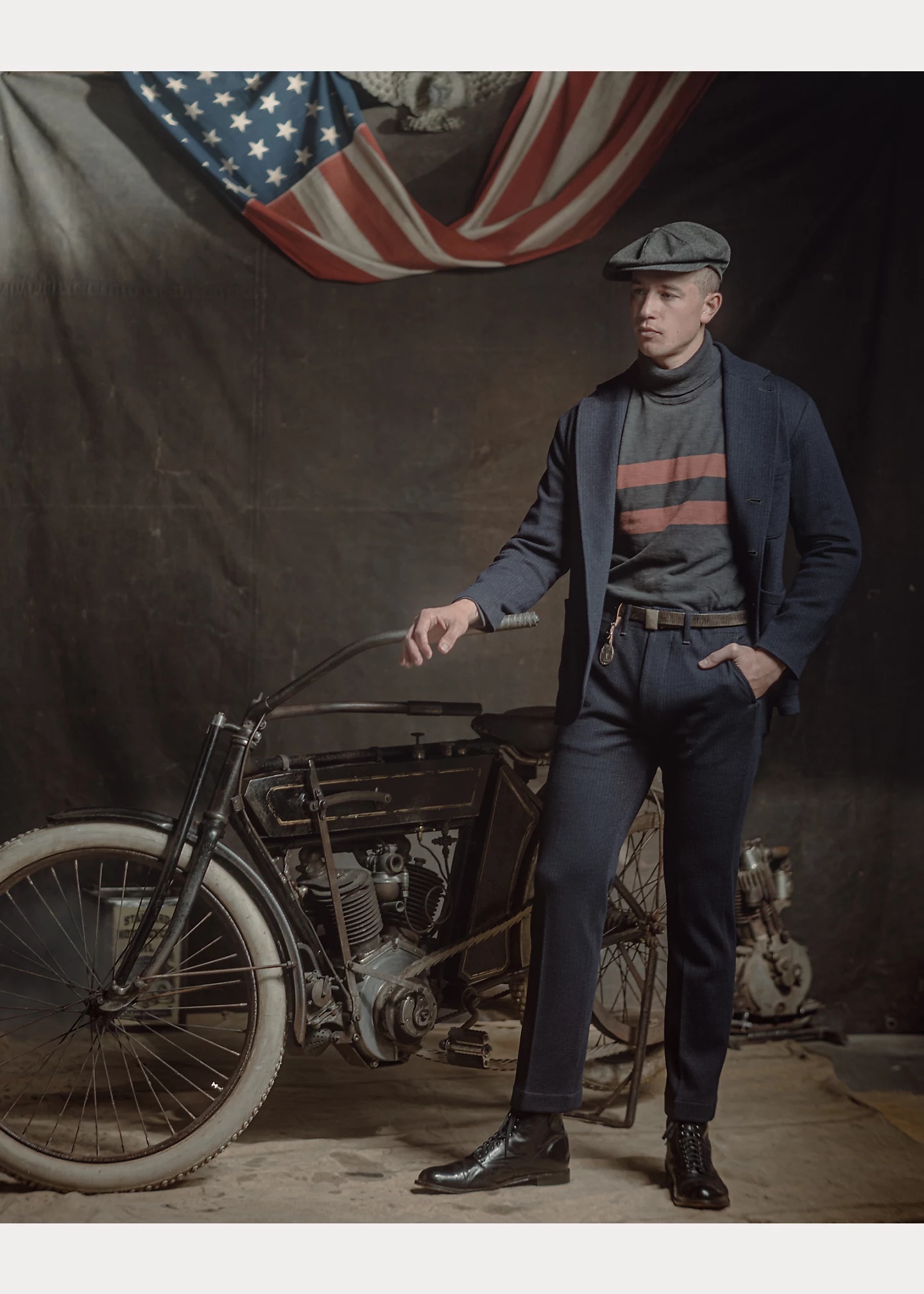 Jacquard-Knit Officer’s Pant - 10