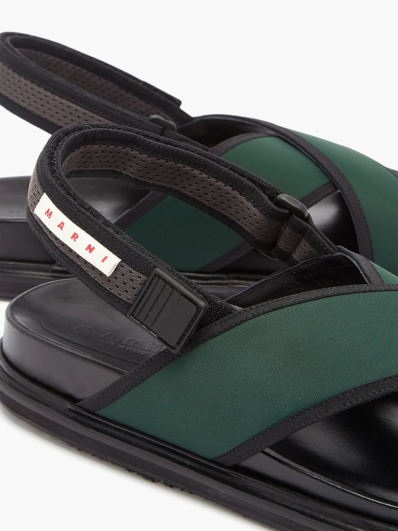 Fussbett crossover-strap technical sandals - 6