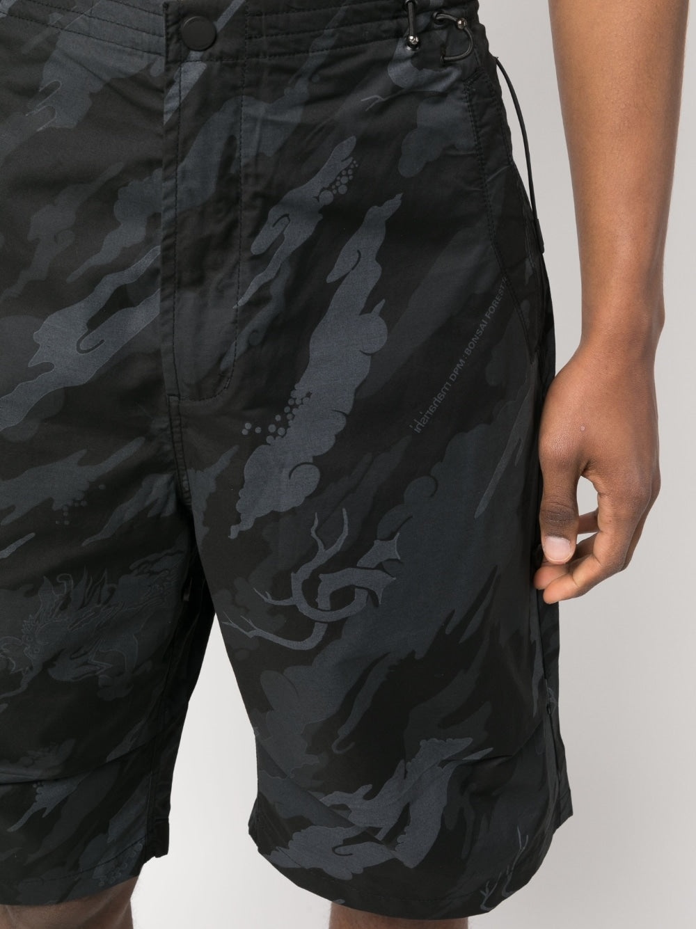 CAMOUFLAGE-PRINT SHORTS - 5
