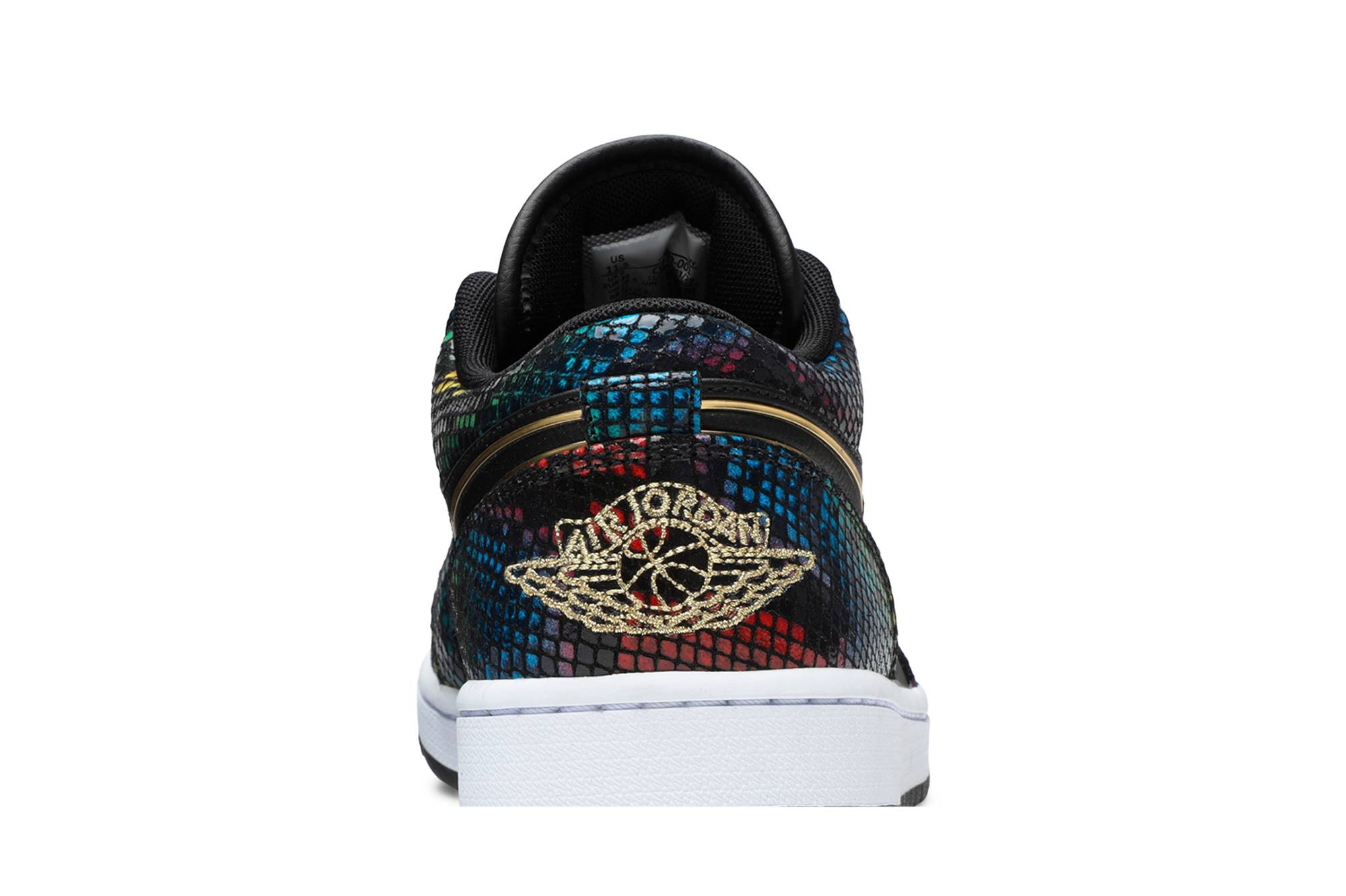 Wmns Air Jordan 1 Low 'Multi Snakeskin' - 7