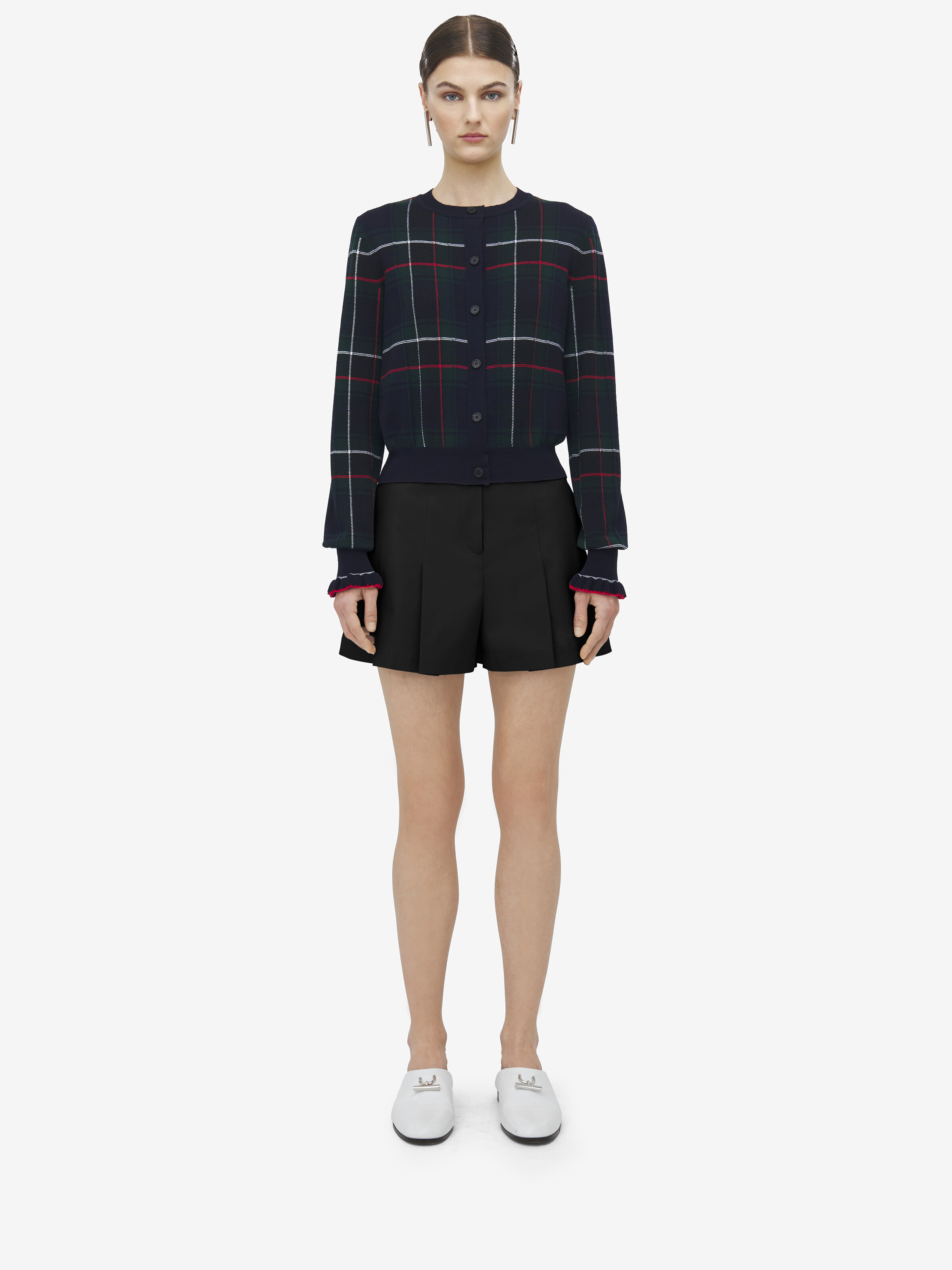 Wool Tartan Jumper - 3