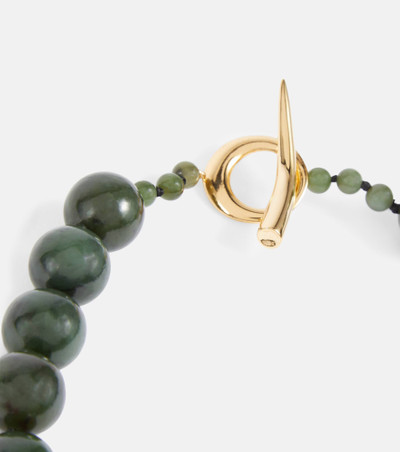 Sophie Buhai Boule Medium beaded jade necklace outlook