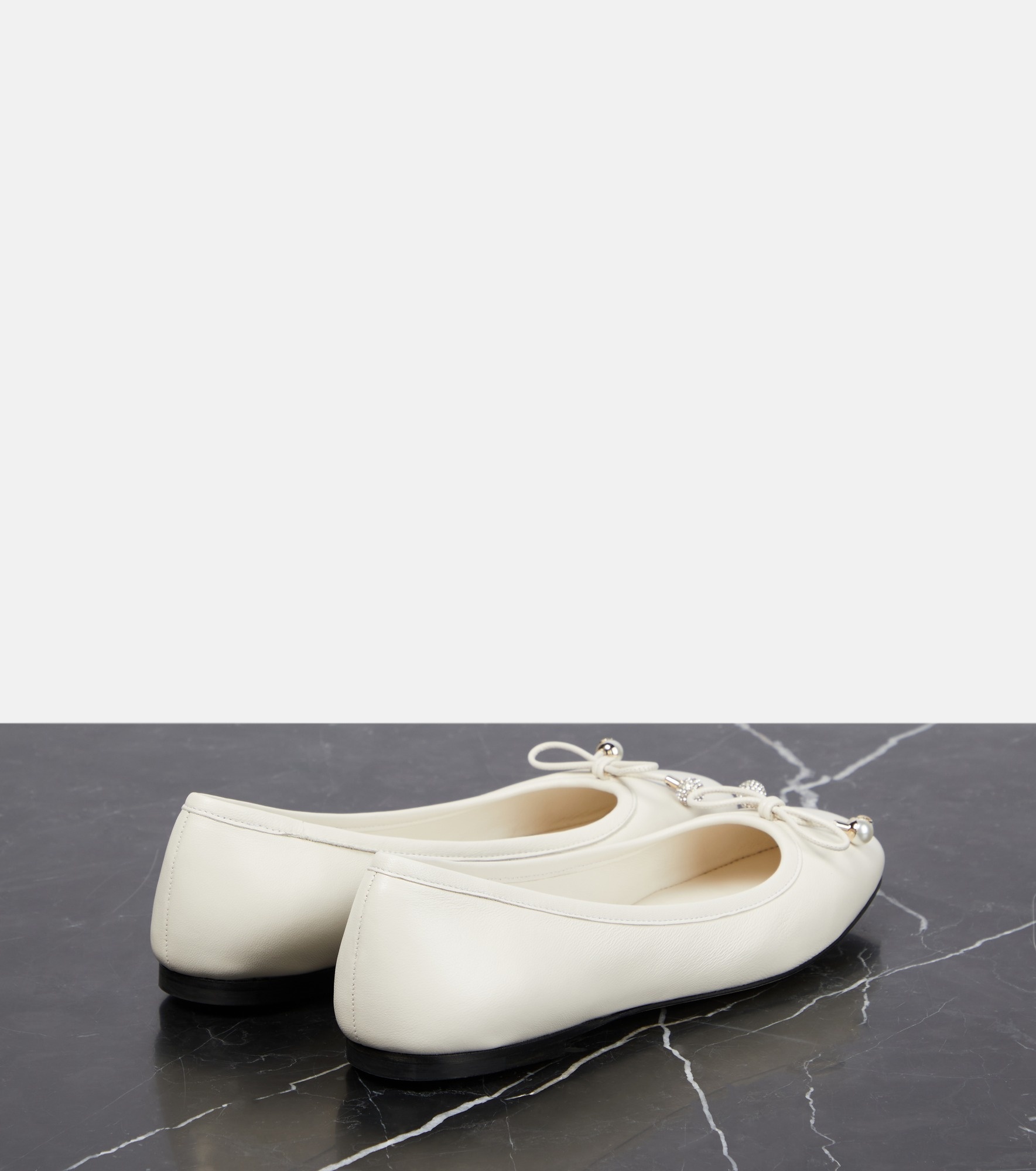 Elme leather ballet flats - 3