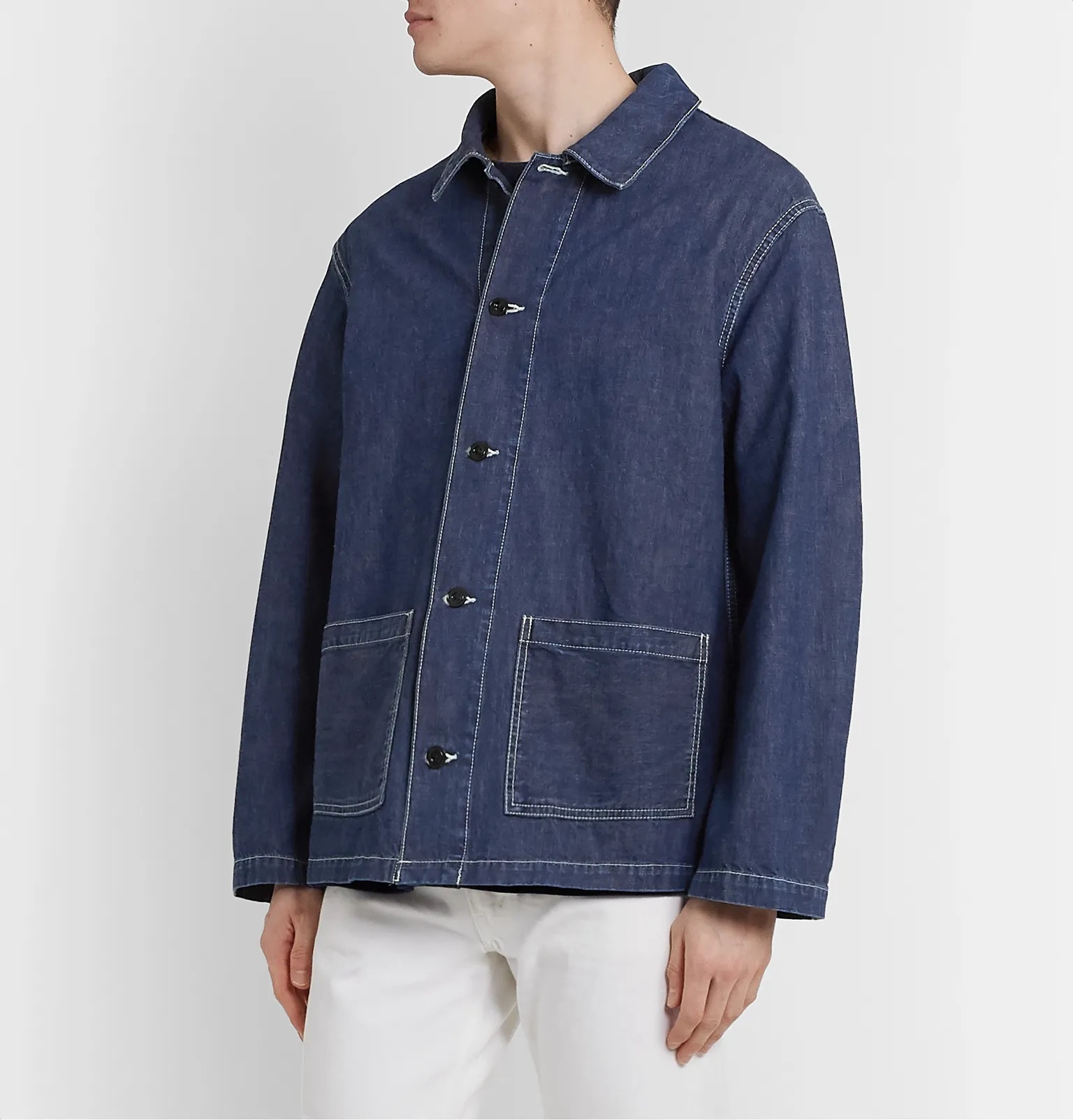 Denim Chore Jacket - 4