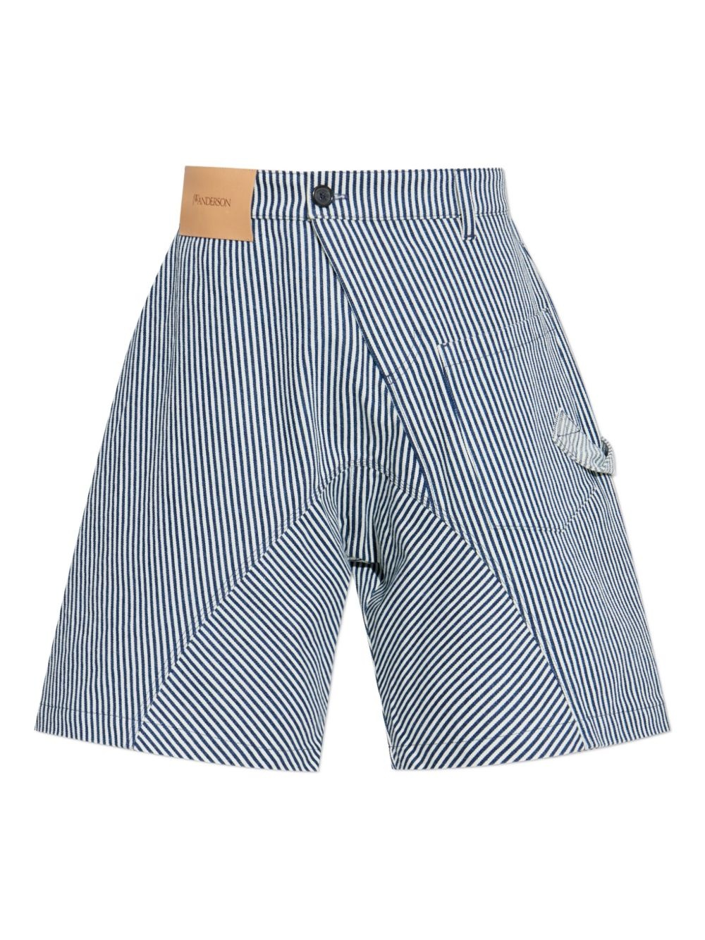 striped shorts - 1