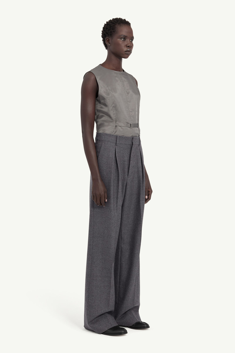 MM6 Maison Margiela Tailored wool trousers outlook