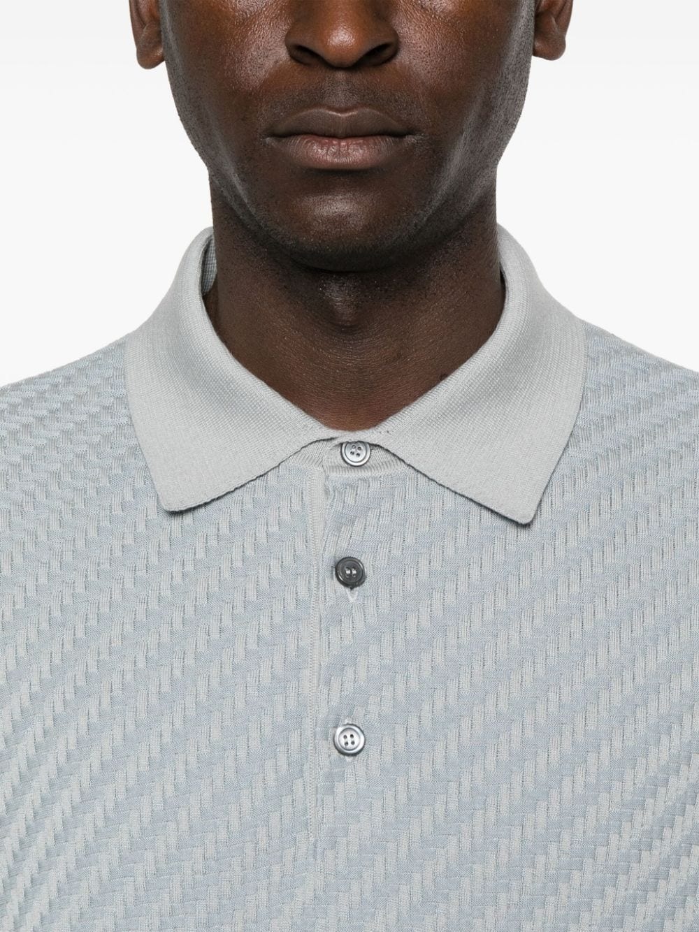 short-sleeves interlock polo shirt - 5