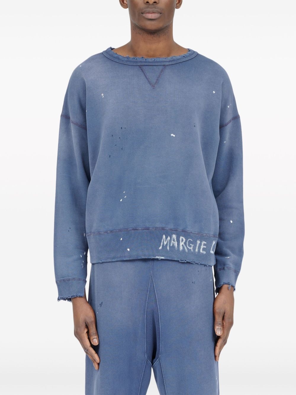 Handwritten cotton sweatshirt - 2