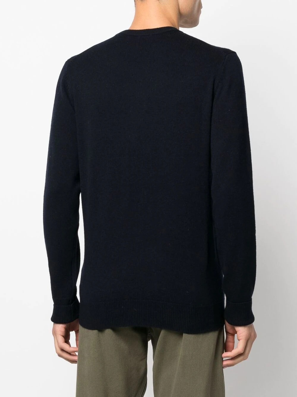 crew-neck long-sleeve jumper - 4