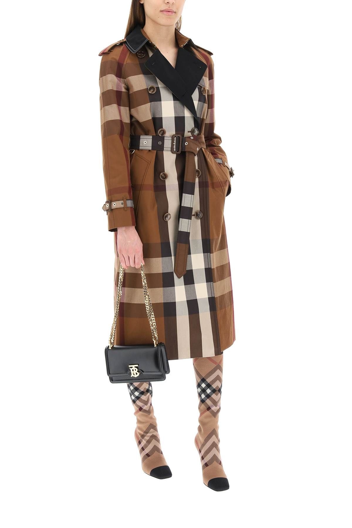 CHECK COTTON WATERLOO TRENCH COAT - 2