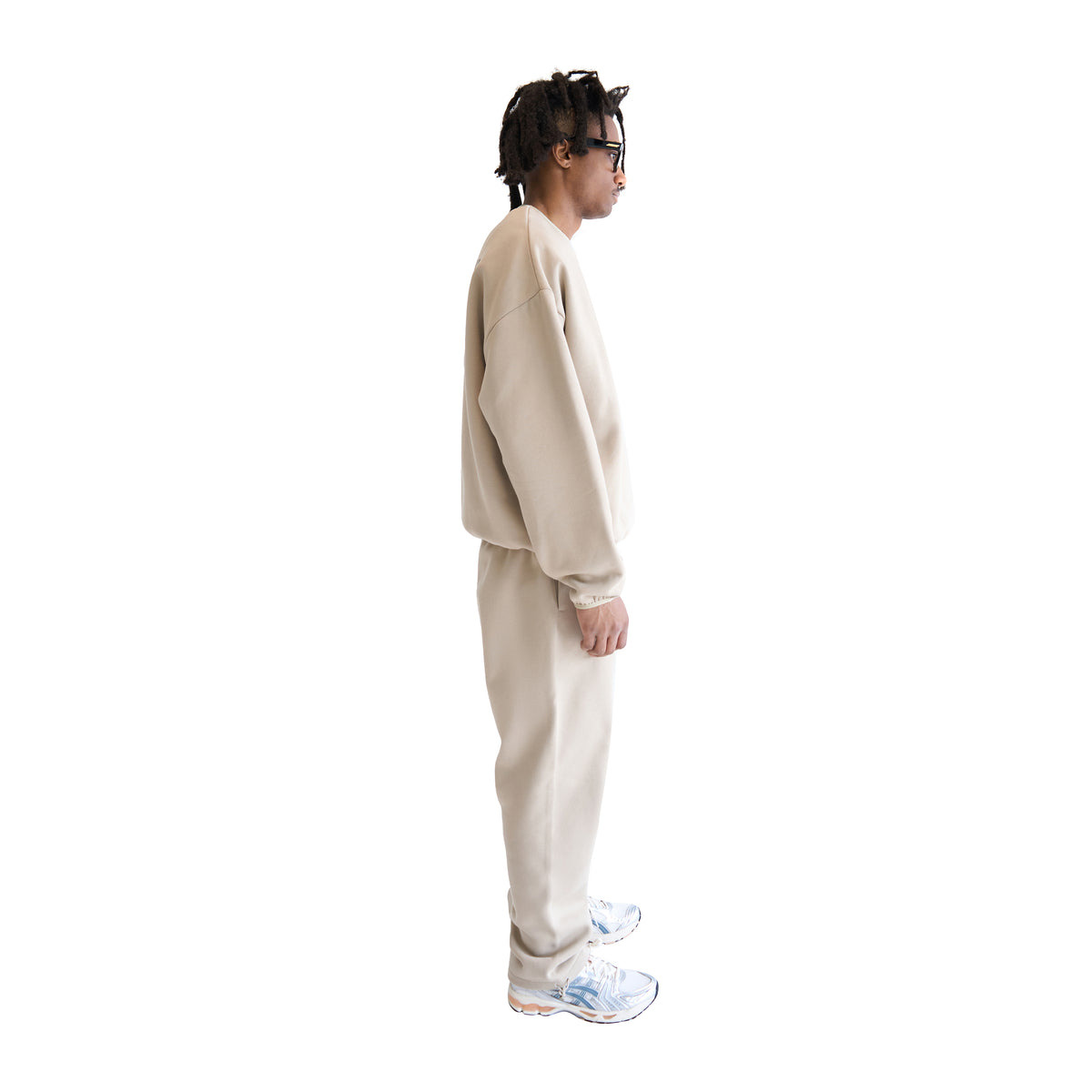 MODERN FIT FLEECE CREWNECK (TIMBER) - 2