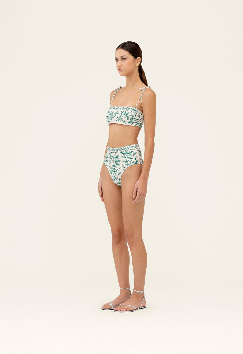 Agua by Agua Bendita Magenta Ceiba Bikini bottom outlook