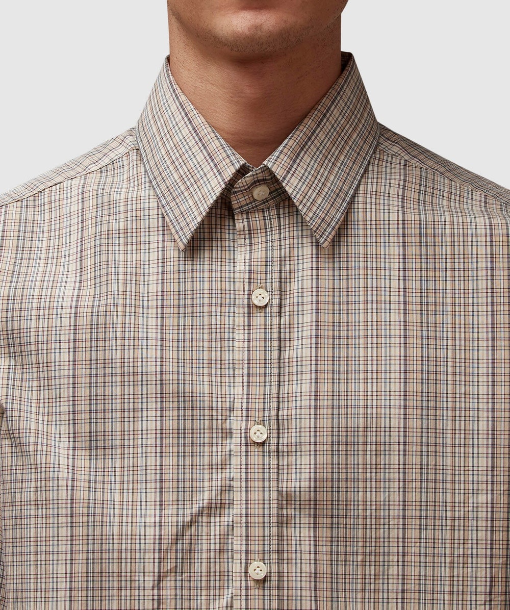 Checked long sleeve shirt - 4