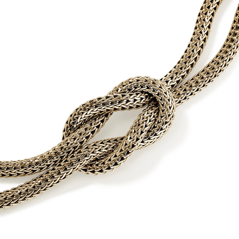 JOHN HARDY Love Knot Bracelet, Gold, 13MM outlook