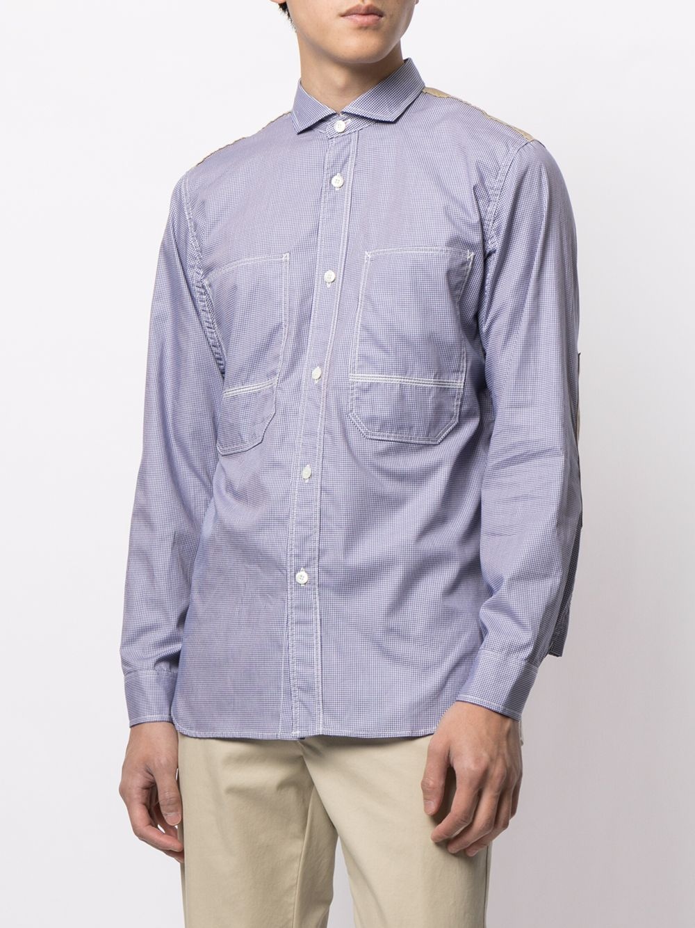 classic collar hybrid shirt - 3