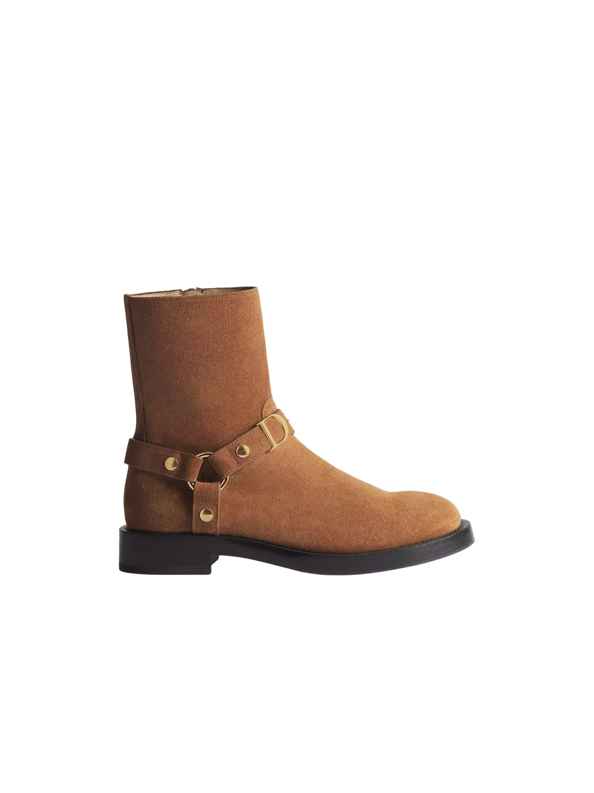 Cognac Leather Boot - 1