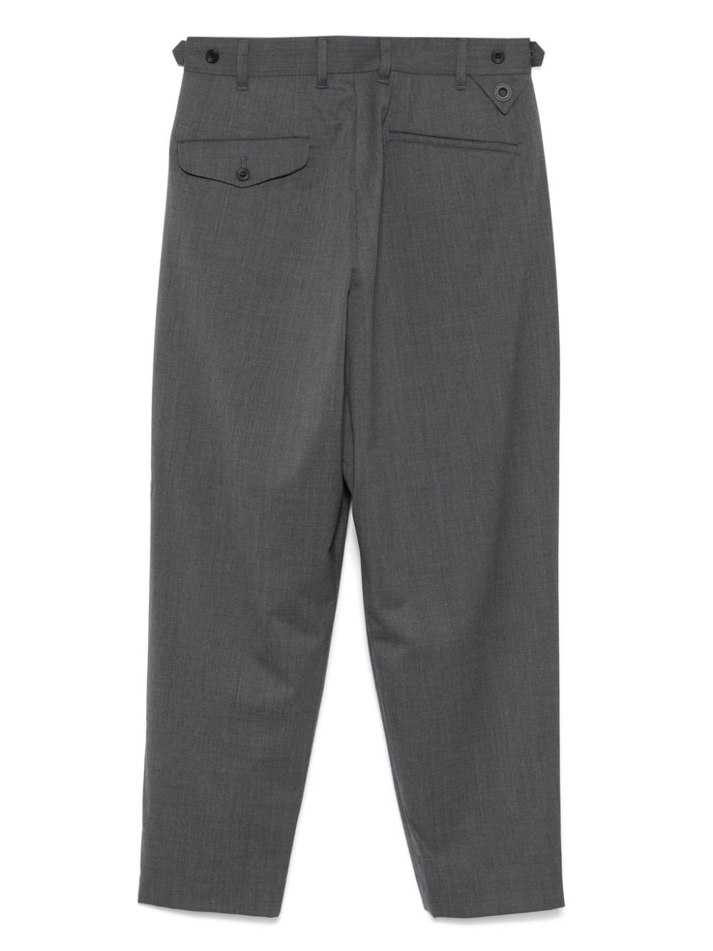 two-tuck wide trousers - 2