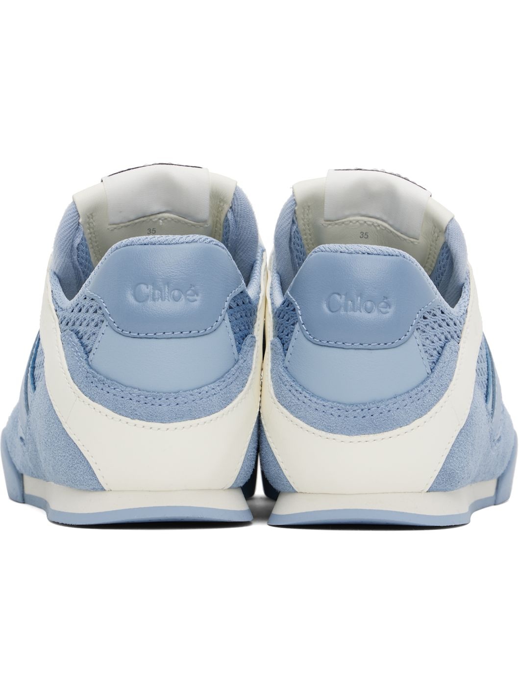 Blue 'Chloé Kick' Sneakers - 2