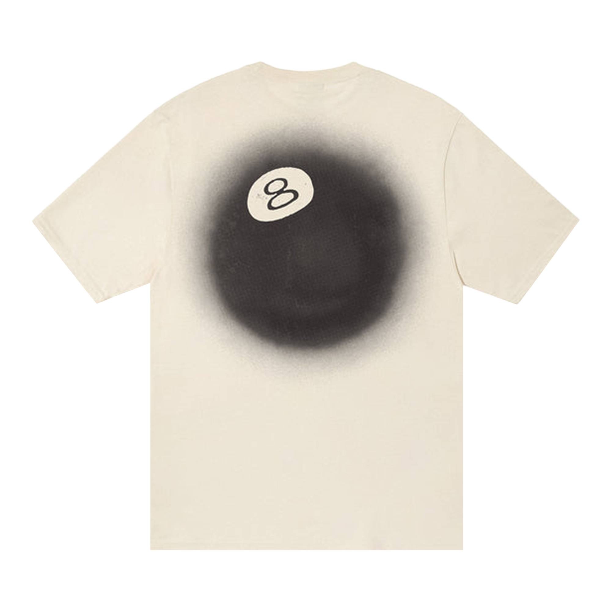 Stussy 8 Ball Fade Tee 'Putty' - 2