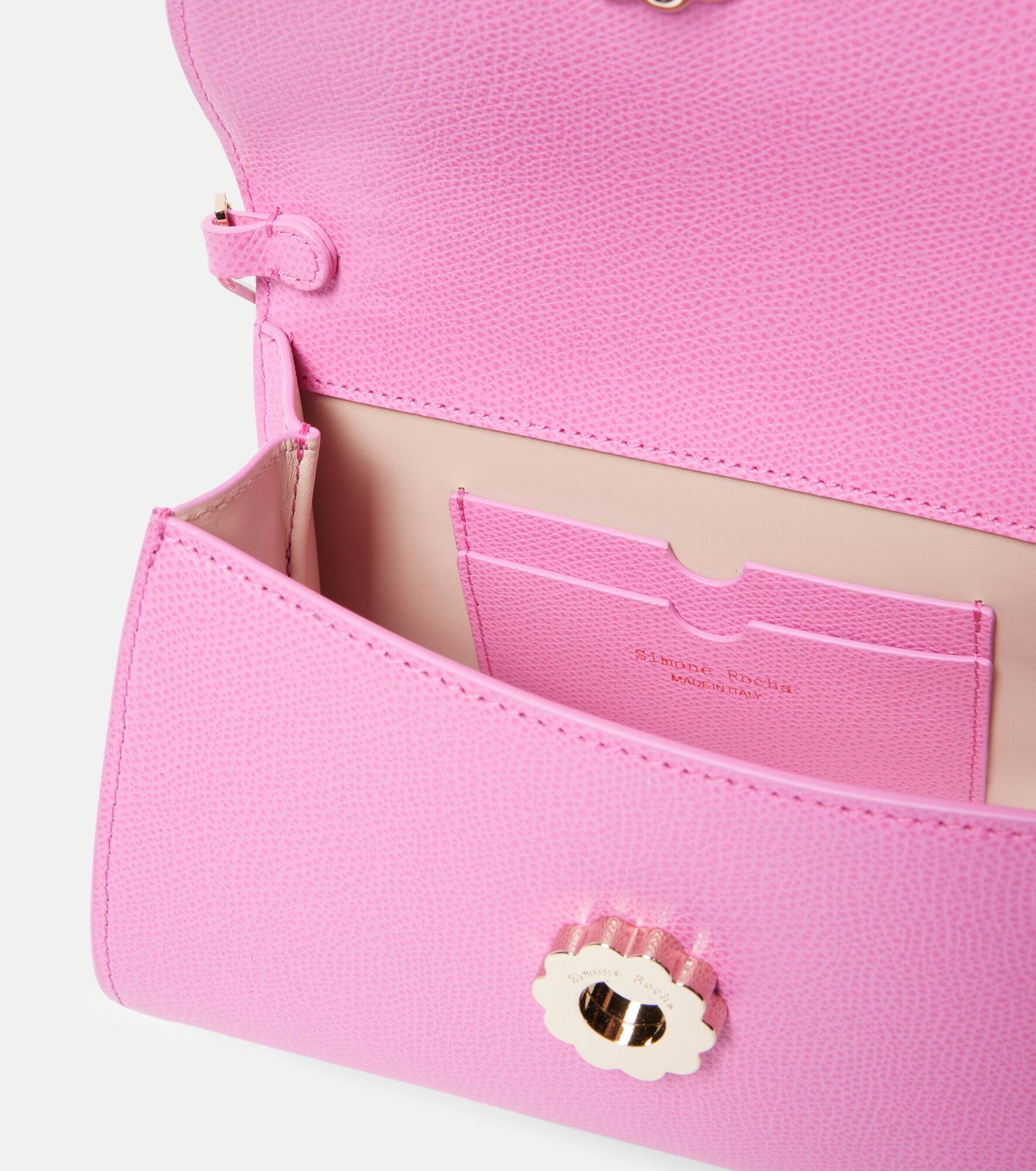 Pochette Valentine leather shoulder bag - 3